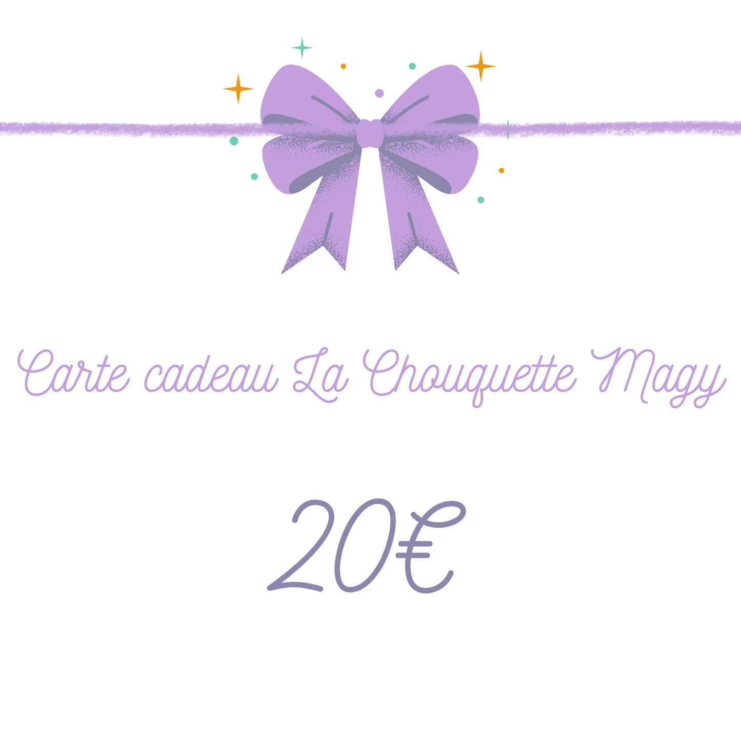 Carte Cadeau – Offrez La Chouquette Magy à vos proches