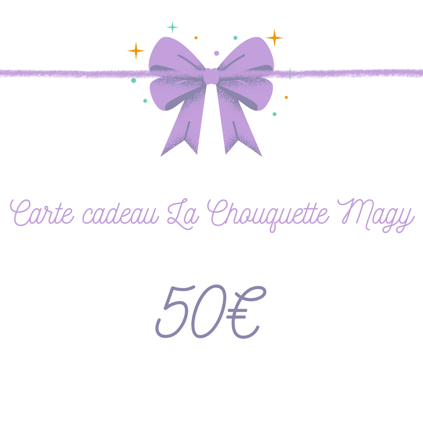 Carte Cadeau La Chouquette Magy