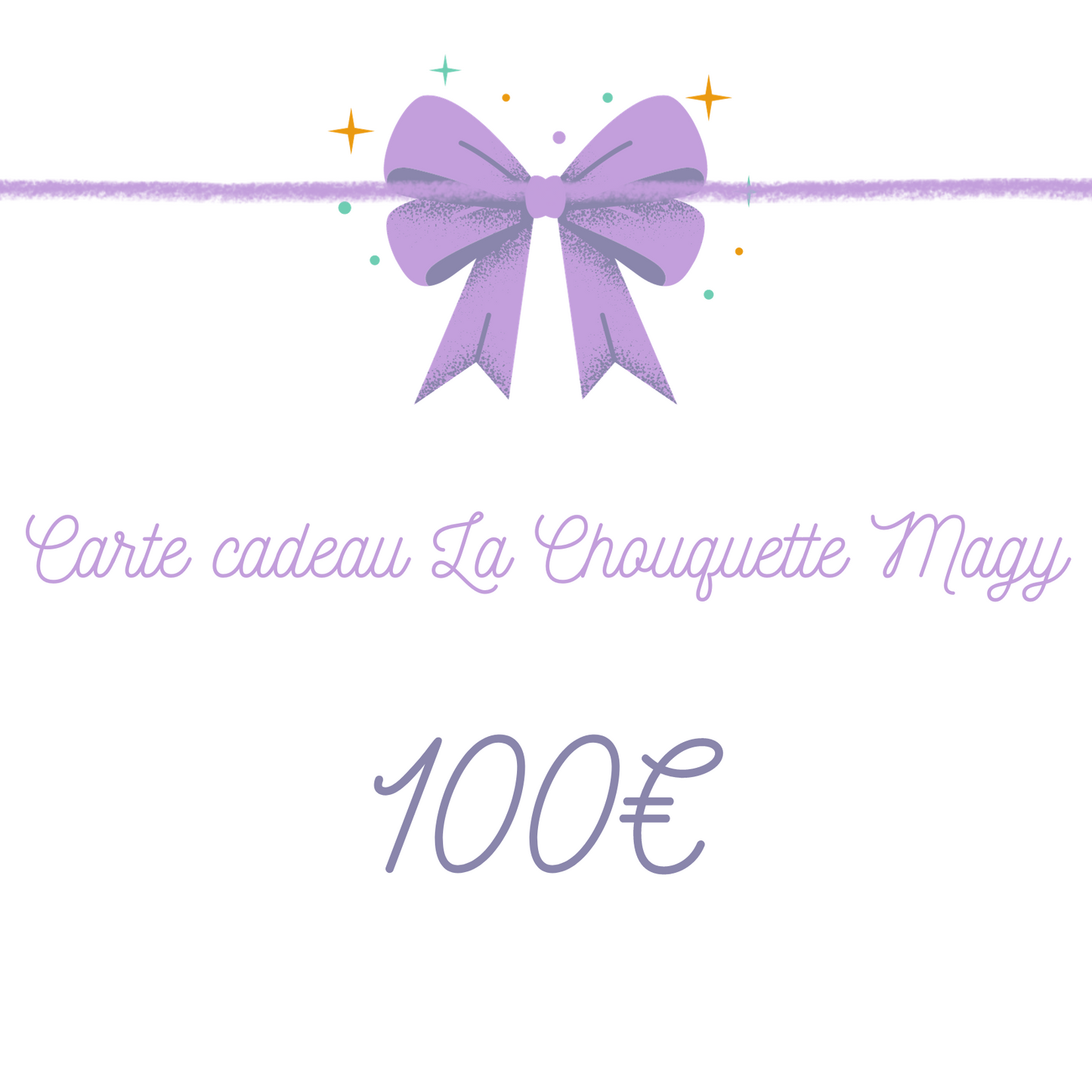 Carte Cadeau La Chouquette Magy