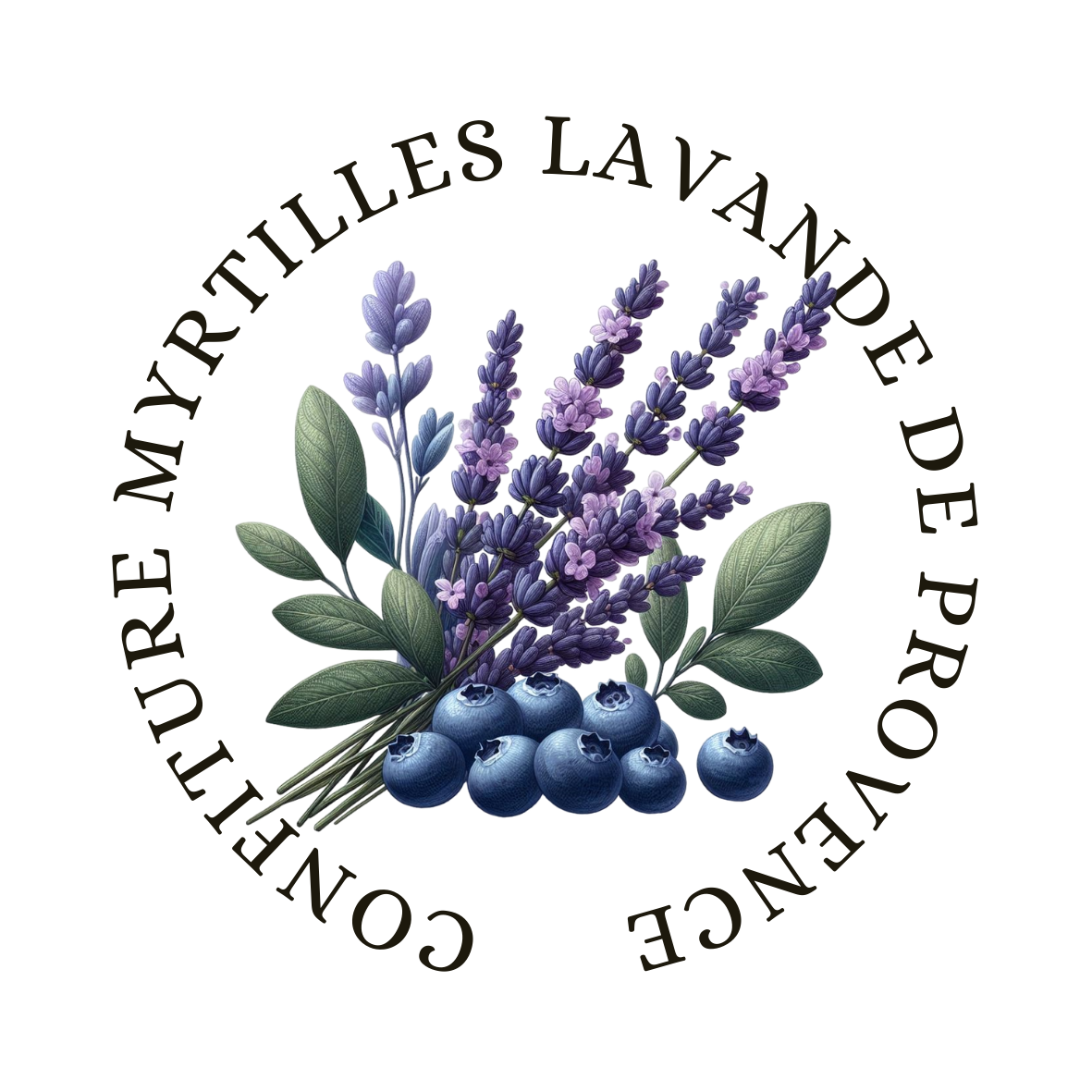 Confiture Myrtille et Lavande de Provence